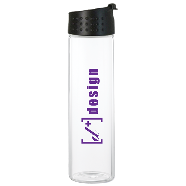 Boss 18 oz. Glass Water Bottle