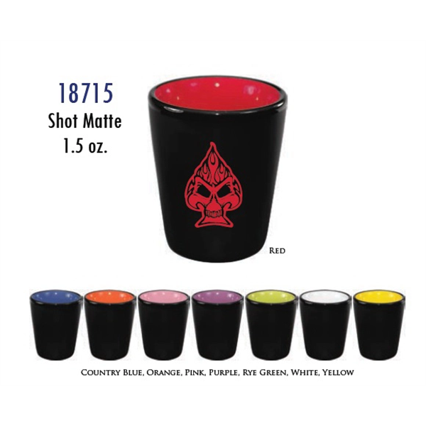 Matte 1.5 oz. Ceramic Shot