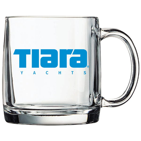 Nordic 13 oz. Glass Coffee Mug